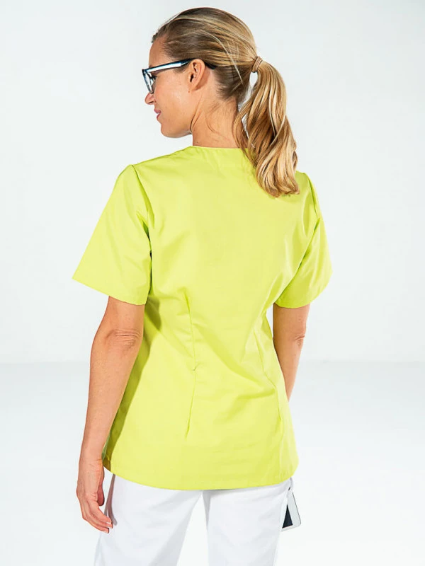 Casaque Chirurgien Dentiste Femme Vert Pistache JULIA 4 Casaque Chirurgien Dentiste Femme Vert Pistache JULIA – Image 2