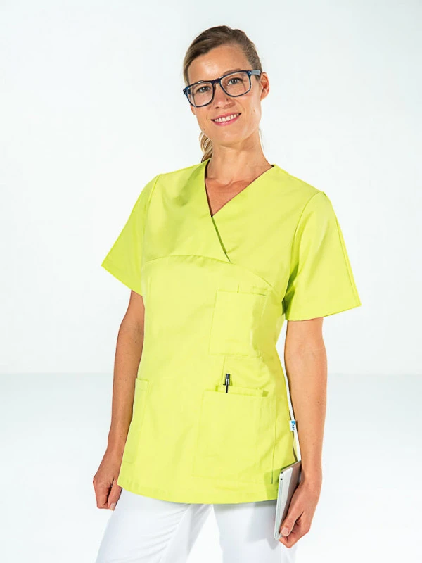 Casaque Chirurgien Dentiste Femme Vert Pistache JULIA 3 Casaque Chirurgien Dentiste Femme Vert Pistache JULIA