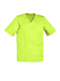 Casaque Chirurgien Dentiste Homme Manches Courtes Vert Pistache JULES -Travail Professionnels Vêtements Magasin casaque chirurgien dentiste homme manches courtes vert pistache jules 4