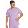 Casaque Médicale Col En V Unisexe Lilas -Travail Professionnels Vêtements Magasin casaque m dicale col en v unisexe lilas