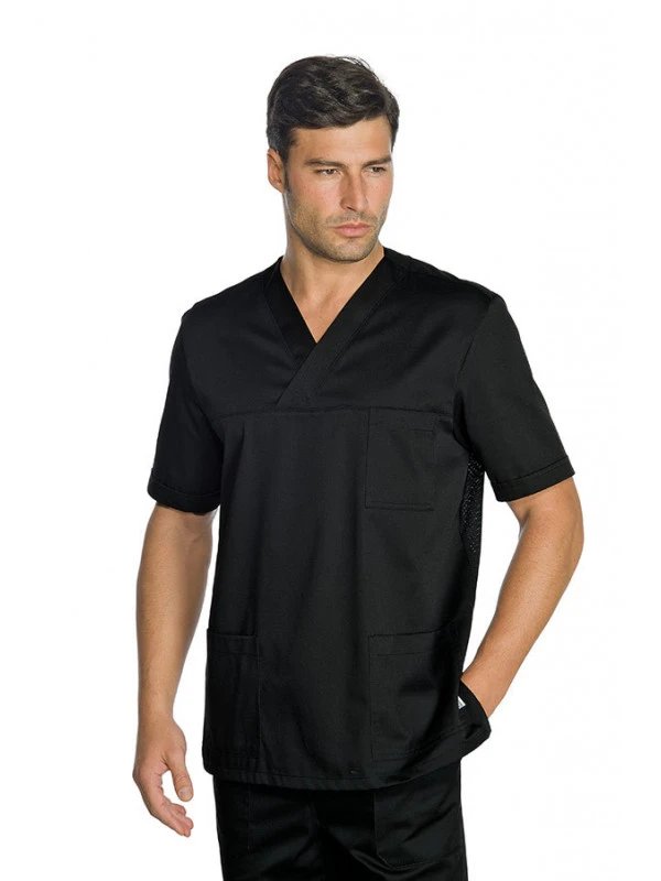 Casaque Médicale Kobe Unisexe Noir 4 Casaque Médicale Kobe Unisexe Noir – Image 2