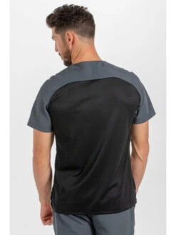 Casaque Médicale Unisexe Imprimés Camouflage Animaux Gris -Travail Professionnels Vêtements Magasin casaque medicale unisexe imprimes gris 2