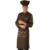 Toque De Chef Cuisinierchocolat -Travail Professionnels Vêtements Magasin chapeau chef cuisinier cacao