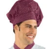 Toque De Chef Cuisiniervienna Bordeaux -Travail Professionnels Vêtements Magasin chapeau chef cuisinier vienna bordeaux
