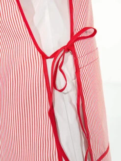 Chasuble Agent Entretien EHPAD Rayé Rouge MARION -Travail Professionnels Vêtements Magasin chasuble agent entretien ehpad raye rouge marion 2