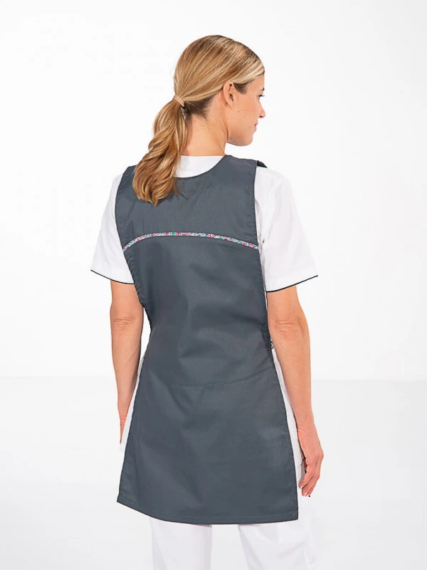 Chasuble Agent Entretien Tendance Gris CAMILLE 5 Chasuble Agent Entretien Tendance Gris CAMILLE – Image 3