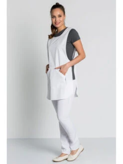 Chasuble De Travail Blanc -Travail Professionnels Vêtements Magasin chasuble de travail blanc 3