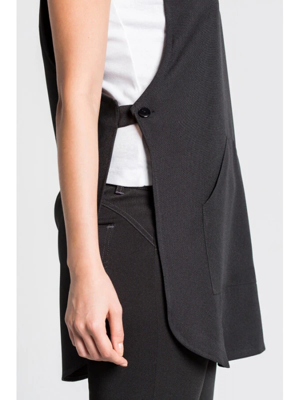 Chasuble De Travail Noir 5 Chasuble De Travail Noir – Image 3