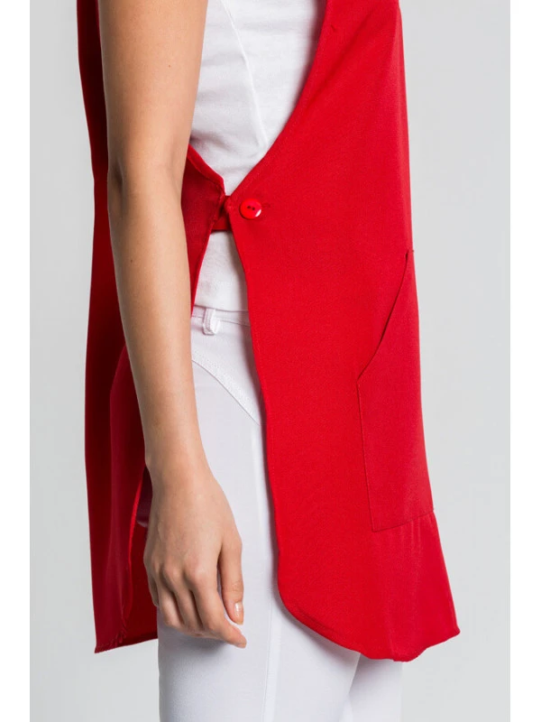 Chasuble De Travail Rouge 5 Chasuble De Travail Rouge – Image 3