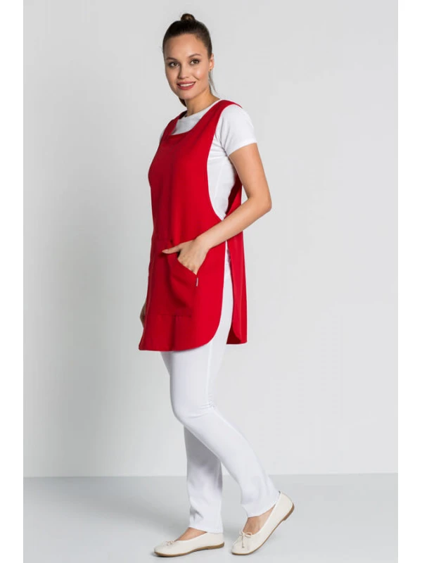 Chasuble De Travail Rouge 6 Chasuble De Travail Rouge – Image 4