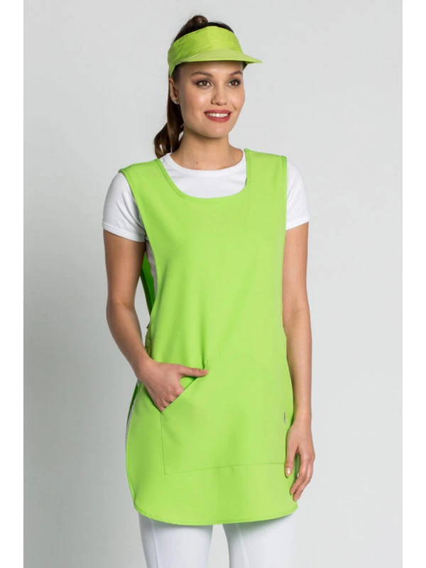 Chasuble De Travail Vert Pomme 4 Chasuble De Travail Vert Pomme – Image 2