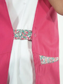 Chasuble Femme Ménage EHPAD Rose CAMILLE -Travail Professionnels Vêtements Magasin chasuble femme menage ehpad rose camille 2