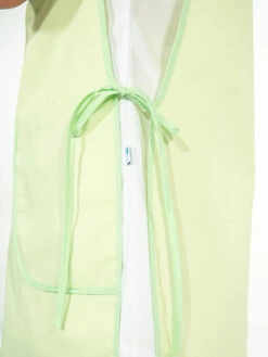 Chasuble Ménage Milieu Hospitalier Vert Anis MARION -Travail Professionnels Vêtements Magasin chasuble menage milieu hospitalier vert anis marion 3