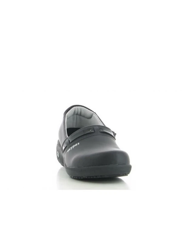 Chaussures Professionnelles SRC En Cuir Noir Lucia 4 Chaussures Professionnelles SRC En Cuir Noir Lucia – Image 2