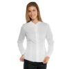 Chemise Blanche De Service Pour Femme Stretch Confort 1 Chemise Blanche De Service Pour Femme Stretch Confort -Travail Professionnels Vêtements Magasin chemise blanche de service pour femme stretch confort