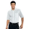 Chemise Homme Manches Courtes Blanche -Travail Professionnels Vêtements Magasin chemise homme manches courtes blanche