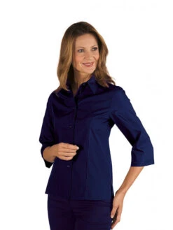 Chemise Kyoto Manches 3/4 Bleu