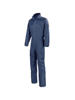 Combinaison De Travail Ergonomique Bleu Avec Soufflet D'aisance