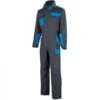 Combinaison De Travail Gris Charbon / Bleu Azur -Travail Professionnels Vêtements Magasin combinaison de travail gris charbon bleu azur