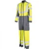 Combinaison De Travail Haute Visibilité Jaune Fluo Hivi Et Gris Acier -Travail Professionnels Vêtements Magasin combinaison de travail haute visibilite jaune fluo hivi et gris acier