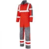 Combinaison De Travail Haute Visibilité Rouge Fluo Gris Adolphe Lafont -Travail Professionnels Vêtements Magasin combinaison de travail haute visibilite rouge fluo gris adolphe lafont