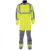 Combinaison De Travail Hivi Jaune Fluo Etgris Acier Rhea A. Lafont -Travail Professionnels Vêtements Magasin combinaison de travail hivi jaune fluo etgris acier rhea a lafont