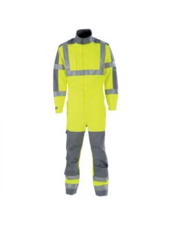 Combinaison De Travail Hivi Jaune Fluo Etgris Acier Rhea A. Lafont