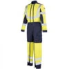 Combinaison De Travail Homme Jaune Hivi Et Bleu Marine Optic -Travail Professionnels Vêtements Magasin combinaison de travail homme jaune hivi et bleu marine optic