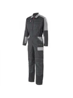 Combinaison De Travail Work Attitude A. Lafont Noir Et Gris