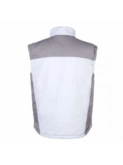 Gilet Blanc De Travail Pour Peintre Sans Manches Matelassé Piattec North Ways -Travail Professionnels Vêtements Magasin gilet blanc de travail pour peintre sans manches matelasse piattec north ways 3