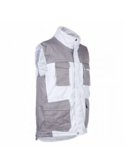 Gilet Blanc De Travail Pour Peintre Sans Manches Matelassé Piattec North Ways -Travail Professionnels Vêtements Magasin gilet blanc de travail pour peintre sans manches matelasse piattec north ways 4