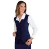 Gilet De Service Femme Bleu -Travail Professionnels Vêtements Magasin gilet de service femme bleu
