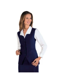 Gilet De Service Femme Bleu