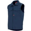 Gilet De Travail Homme Bleu Marine -Travail Professionnels Vêtements Magasin gilet de travail bleu marine granit a lafont