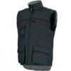 Gilet De Travail Body-warmer Noir Shovel A. Lafont -Travail Professionnels Vêtements Magasin gilet de travail body warmer noir shovel a lafont