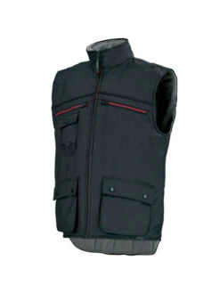 Gilet De Travail Body-warmer Noir Shovel A. Lafont