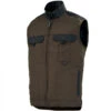 Gilet De Travail Multipoches Bodywarmer Marron Et Noir 1 Gilet De Travail Multipoches Bodywarmer Marron Et Noir -Travail Professionnels Vêtements Magasin gilet de travail multipoches bodywarmer marron et noir