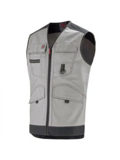 Gilet De Travail Sans Manchegris / Noir Trowel