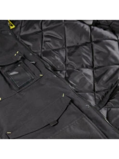 Gilet De Travail Sans Manches En Coton Noir Canvas 9 Gilet De Travail Sans Manches En Coton Noir Canvas -Travail Professionnels Vêtements Magasin gilet de travail sans manches en coton noir canvas 2