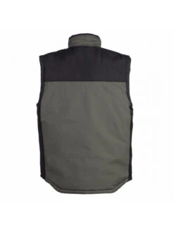 Gilet De Travail Sans Manches En Coton Vert Olive Et Noir Canvas 10 Gilet De Travail Sans Manches En Coton Vert Olive Et Noir Canvas -Travail Professionnels Vêtements Magasin gilet de travail sans manches en coton vert olive et noir canvas 3