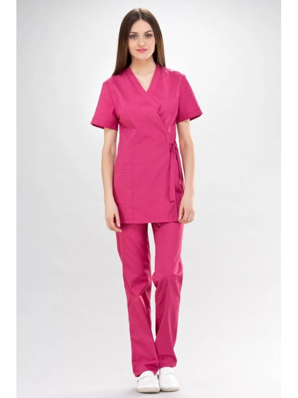 Kimono Cache Coeur Rose Yoko Couture 4 Kimono Cache Coeur Rose Yoko Couture – Image 2