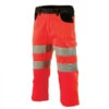 Pantacourt De Travail Haute Visibilité Rouge Fluo Et Noir Galilee 2 Pantacourt De Travail Haute Visibilité Rouge Fluo Et Noir Galilee -Travail Professionnels Vêtements Magasin pantacourt de travail haute visibilite rouge fluo et noir galilee