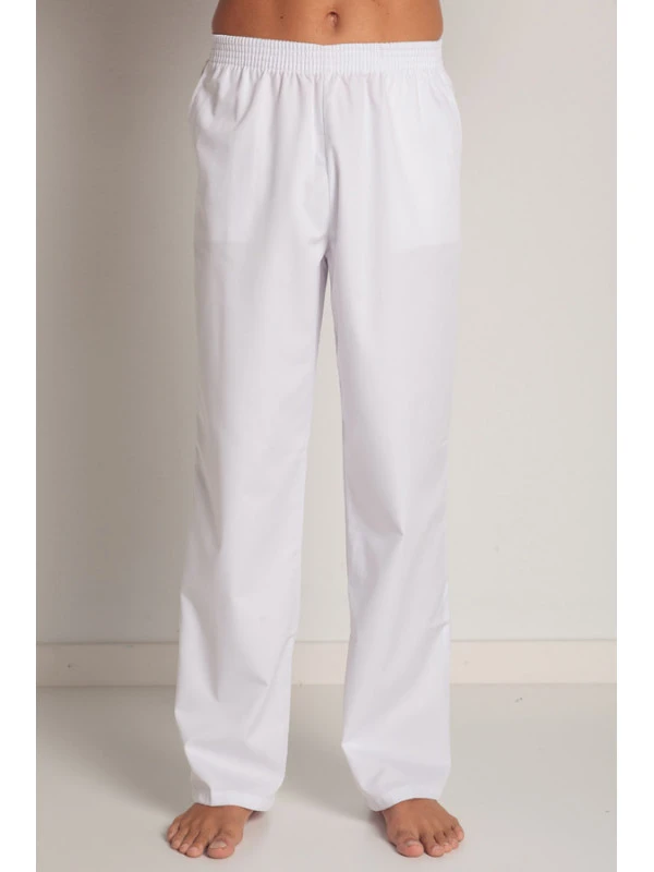Pantalon Médical Blanc Unisexe 4 Pantalon Médical Blanc Unisexe – Image 2