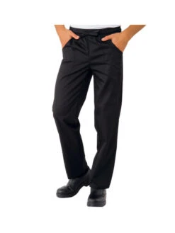Pantalon Chef Cuisinier Noir