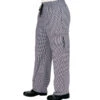 Pantalon Chef Cuisinier Pied De Poule -Travail Professionnels Vêtements Magasin pantalon chef cuisinier pied de poule