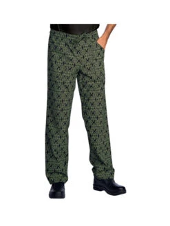 Pantalon Cuisinier Mela Vert