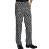 Pantalon Cuisinier Noir Blanc -Travail Professionnels Vêtements Magasin pantalon cuisinier noir blanc