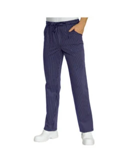 Pantalon Cuisinier Vienna Bleu