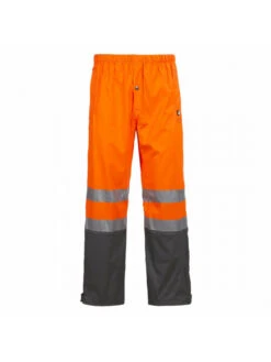 Pantalon De Pluie Haute Visibilité Orange Fluo Griffis North Ways