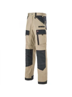 Pantalon De Travail Beige Et Noir Ruler Adolphe Lafont
